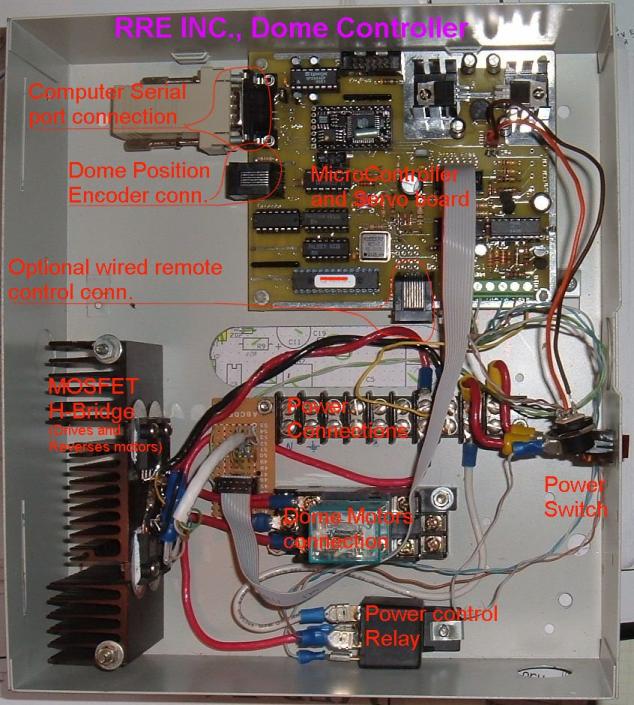 View of my DIY Observatory Dome control version 2.