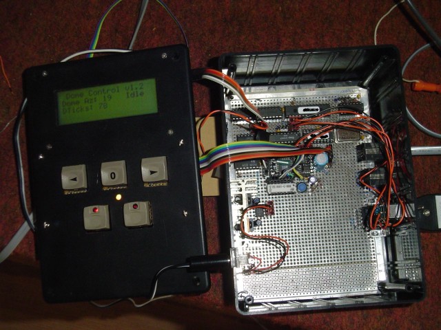 View of my DIY 
Observatory Dome control.