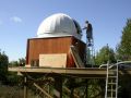 Dome is erected