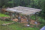 2x10x16 joists are up,decking has been laid small version