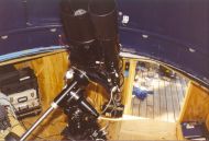  Inside looking at trap floor lowered.