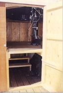  On deck looking into observatory with sub floor lowered.