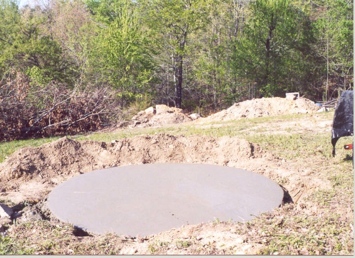concrete pad set, small version