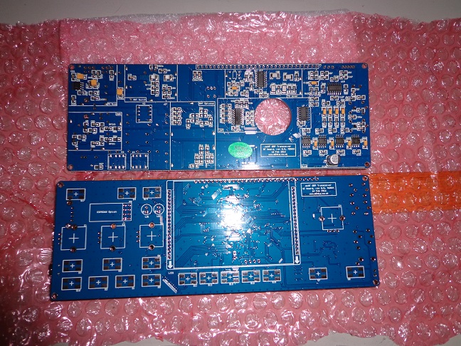 UI and RF boards front side