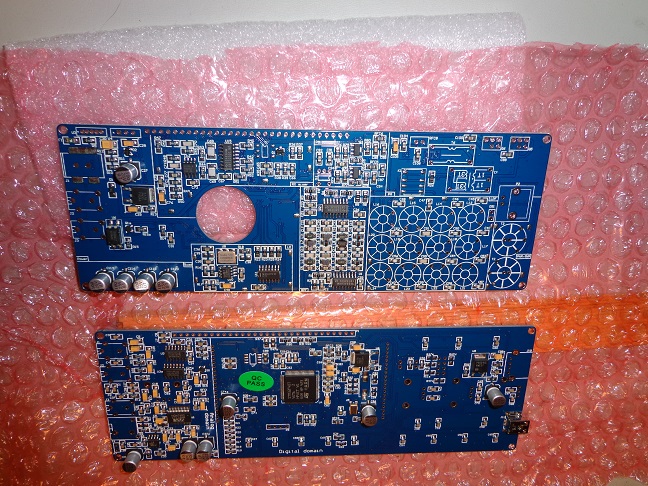 UI and RF boards back side