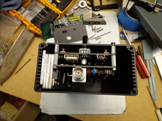 User Interface and RF boards installed and testing.