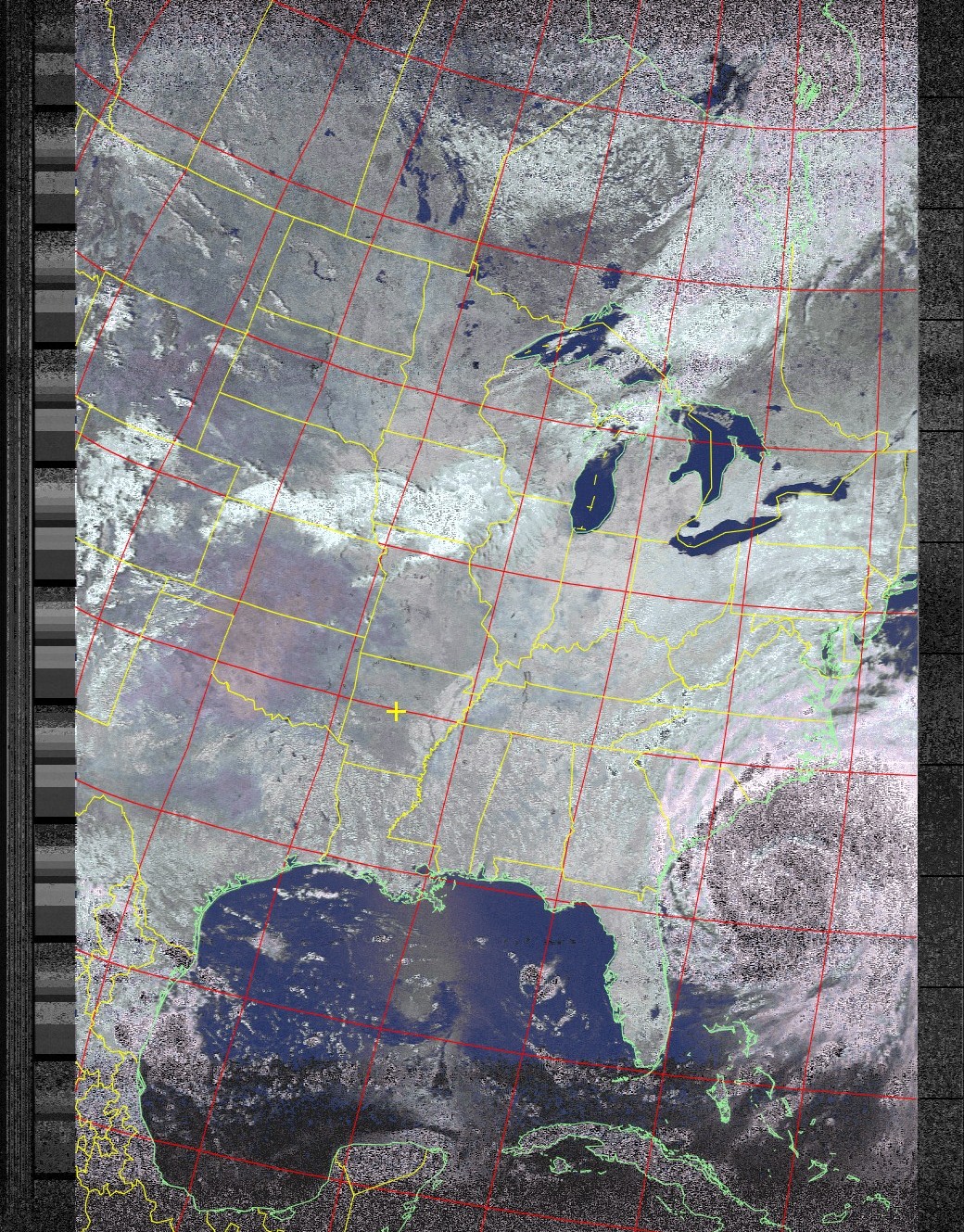 NOAA 19 POES weather satellite imageof hurricane Irene.